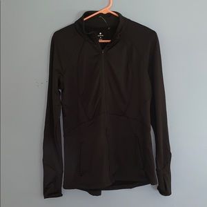Athletic full zip jacket